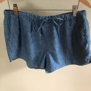 J-Crew Factory Chambray Shorts